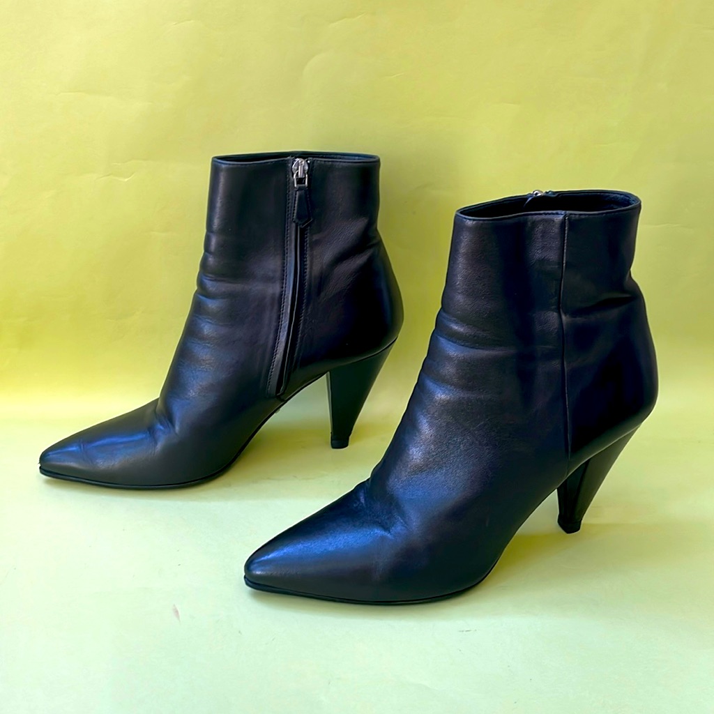 Vintage Black Prada Booties